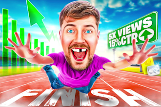 design scroll stopping youtube thumbnails like mrbeast