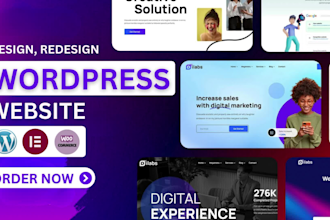 design redesign wordpress ecommerce website by woocommerce online store
