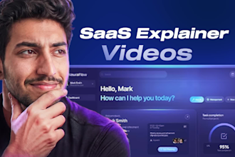 create high quality animated saas video and saas explainer