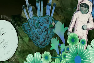 create animated trippy psychedelic lyrics music videos for you