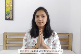 teach meditation in 1 to 1 live session
