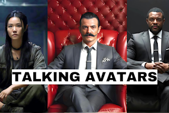 create talking avatar with ai voiceover of your script