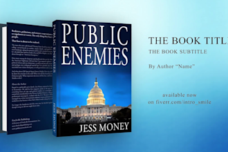 make an eye catching book promo video
