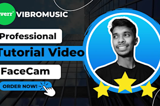 create tutorial video for your website with facecam