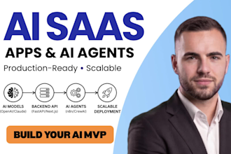 build ai website, ai saas, ai agents, ai app and ai chatbots