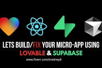 fix, build app react next js using bolt lovable v0 cursor ai shadcn ui supabase