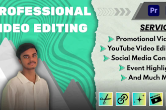 do professional video editing for your niche