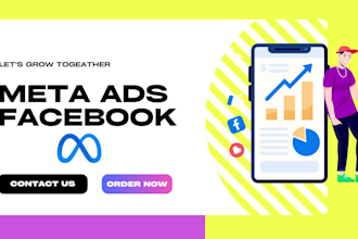 create meta business ads and grow facebook page by promotion