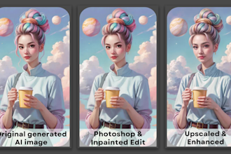 do professional ai image editing and enhancements
