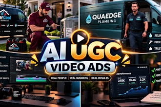 create realistic ai commercial video or promotional product video ads in 24 hour