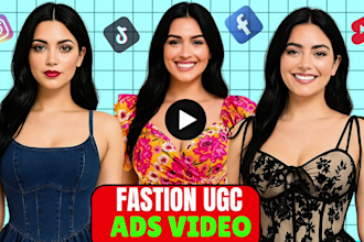 create fashion ugc ads video using google veo 3 for brand