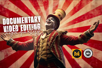 do youtube documentary video editing like magnates media, james jani