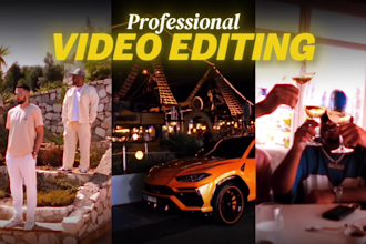 do only pro b roll and cinematic video editing