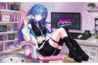draw anime art illustrations and profile picture