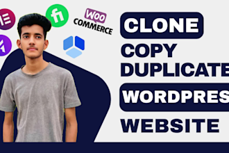 copy clone duplicate revamp build or rebuild wordpress website