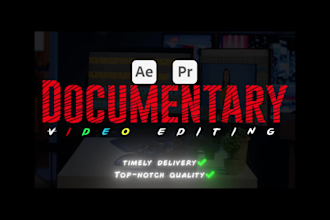 do documentary video editing for youtube in magnetsmedia vox style