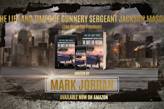 create an eye catching cinematic book trailer for your book