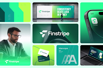 design professional business logo, brand book and corporate identity guidelines