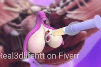 do high quality 3d medical animation