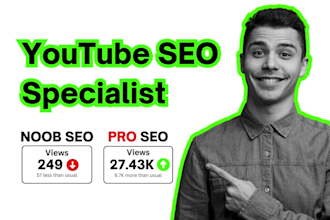 be your top youtube video SEO specialist