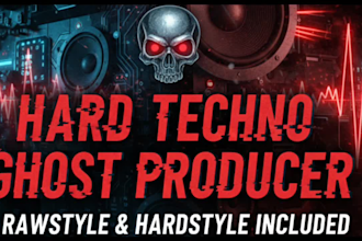 be your hard techno ghost producer
