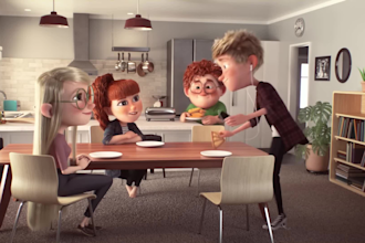 do 3d animated video, 3d kids animation, 3d cartoon animation, 3d model