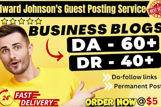 do guest post on da60 business blog
