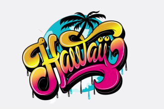do handdrawn lettering typography logo tshirt 12 hours