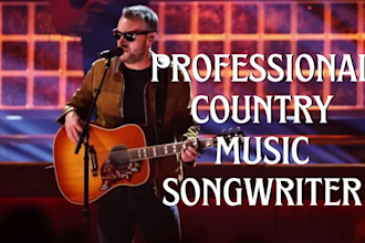 be your custom country, pop country, christmas country song singer writer
