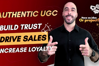 be an authentic ugc spokesman for your business