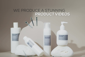 shoot a professional product video for amazon, facebook ads