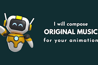 create a funny music for your animation
