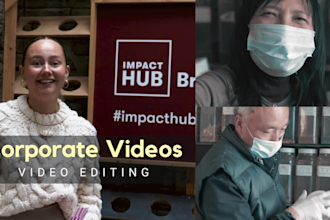 professionally edit your corporate footage