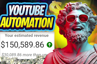create top 10 cash cow faceless automated videos and youtube automation channel