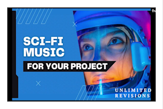 compose music or effects and atmospheres for your sci fi