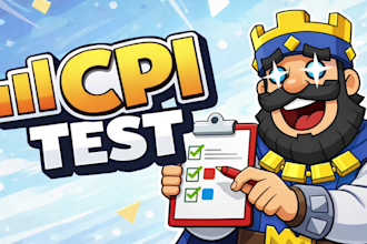 make cpi test video ad for your mobile game