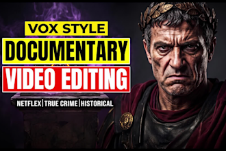 edit cinematic documentary video editing for youtube channels