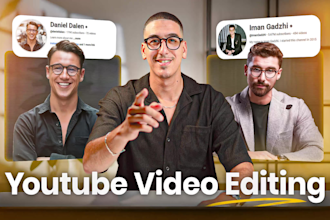 professionally edit youtube videos for high retention