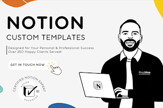 build notion template for your personal or professional life