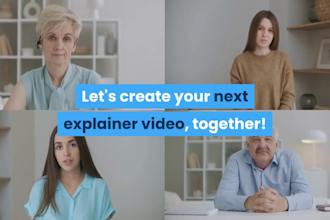 create commercial or explainer video ads for businesses