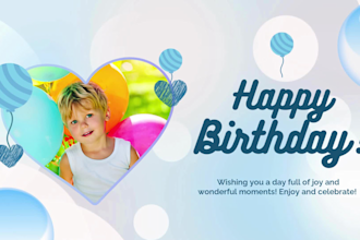 create a custom ai birthday song and video for kids