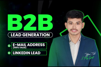 provide b2b lead generation for any industry