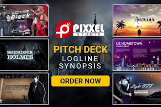 design web series, tv series, movie pitch deck