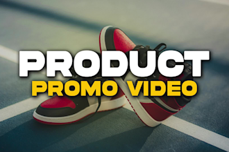 create product promo video sneakers, shoes
