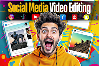 create instagram reels, facebook video ads, youtube shorts, tiktok video editing