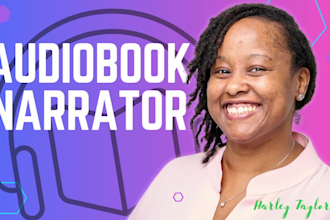 narrate your audiobook or story in american english, female voice
