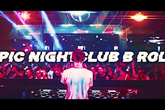 create event promo videos, travel, festivals, conferences, parties and concerts