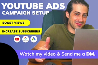 setup a youtube video ad campaign in your google ads