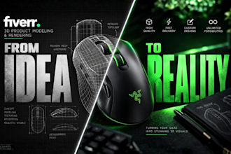 create cinematic custom 3d product animation for ecommerce