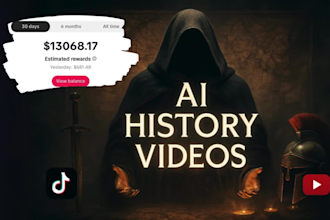 create faceless ai history shorts for youtube instagram tiktok reels